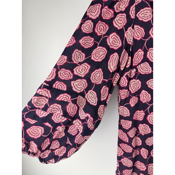 NWT Maeve by Anthropologie Pleated floral Blouse Size XS - Picture 17 of 17